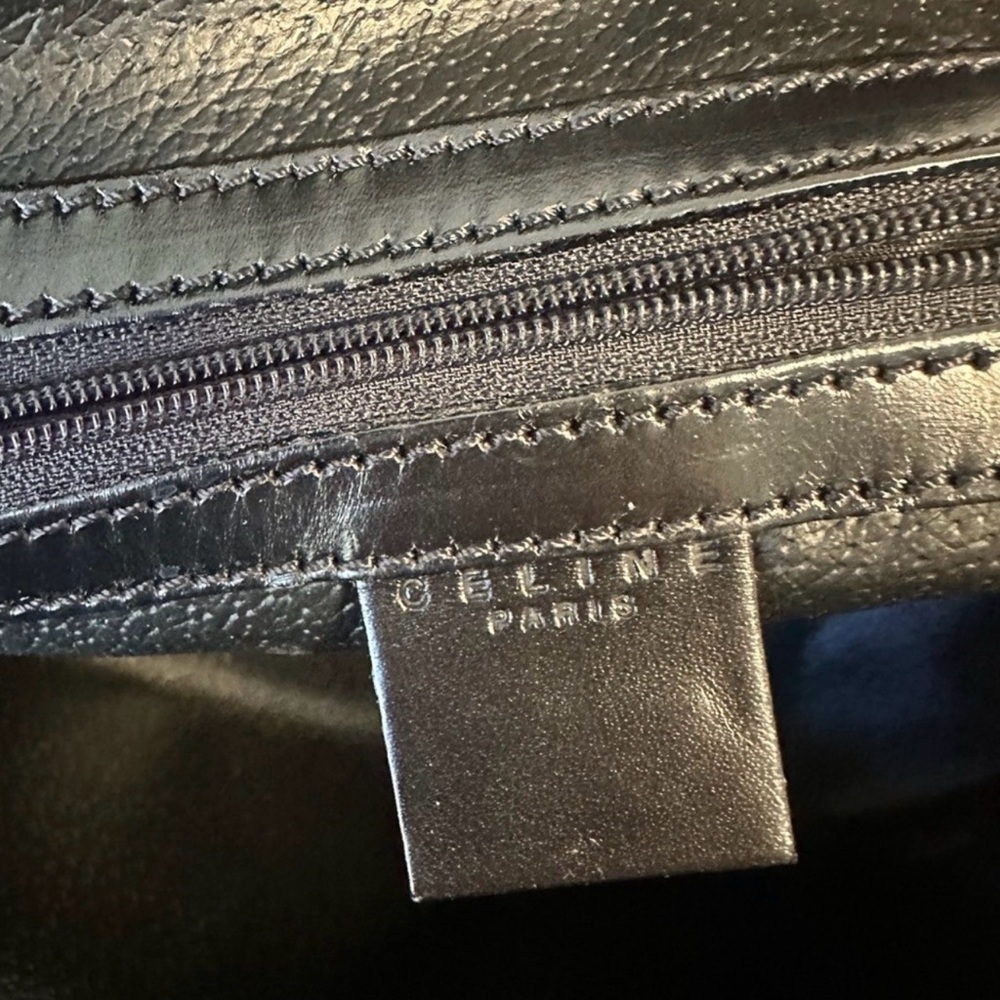 Celine Black and Brown Satchel - Picture 7 of 8